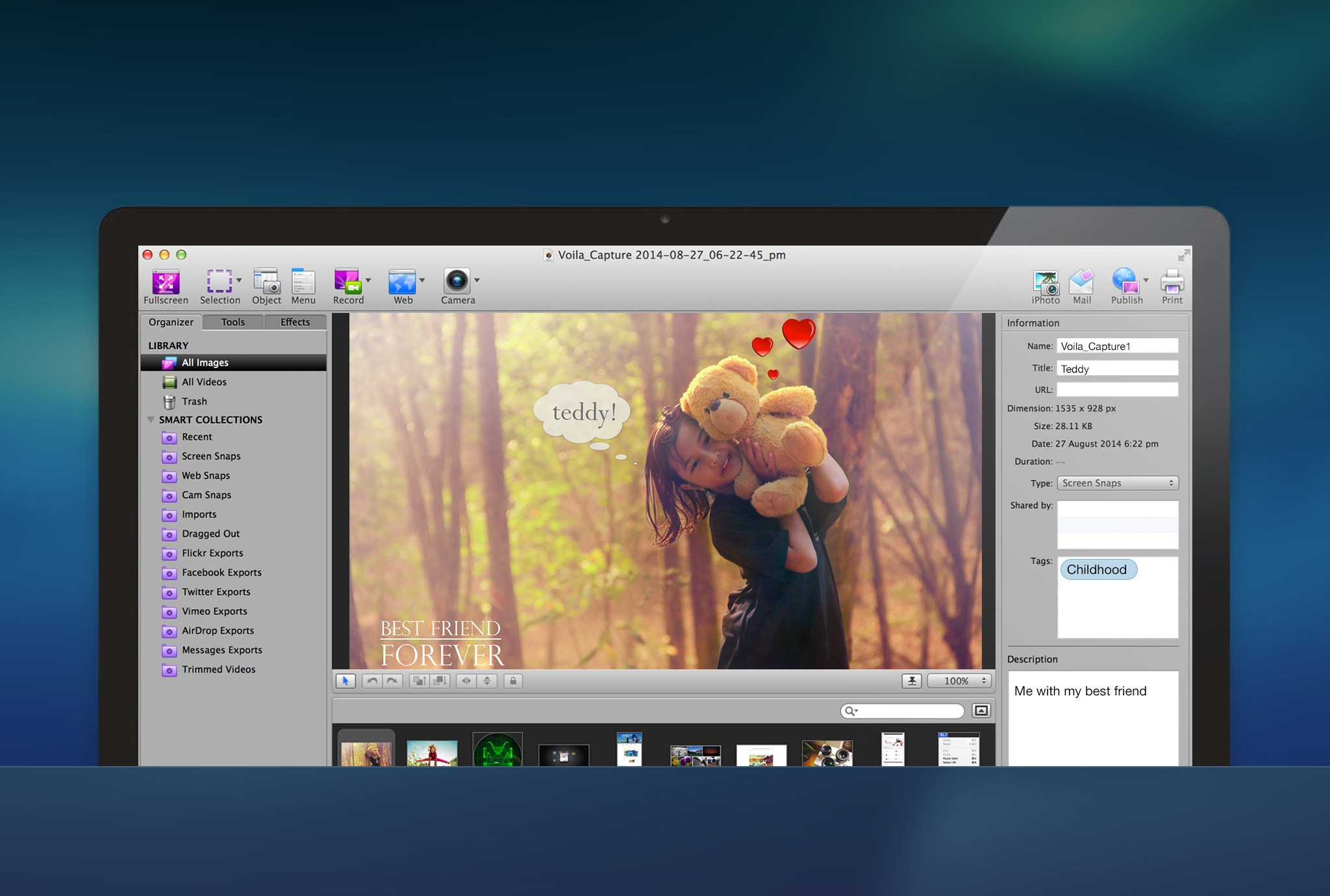 Voila Screen Capture and Screen Recorder for Mac