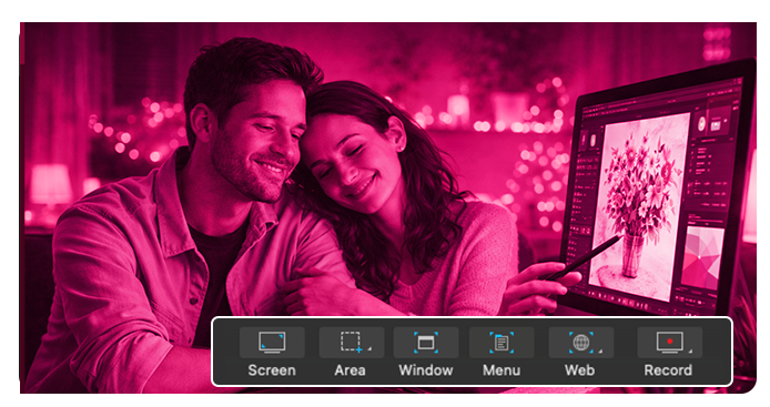 Screenshots, Screen Recording, and Image Editing tools